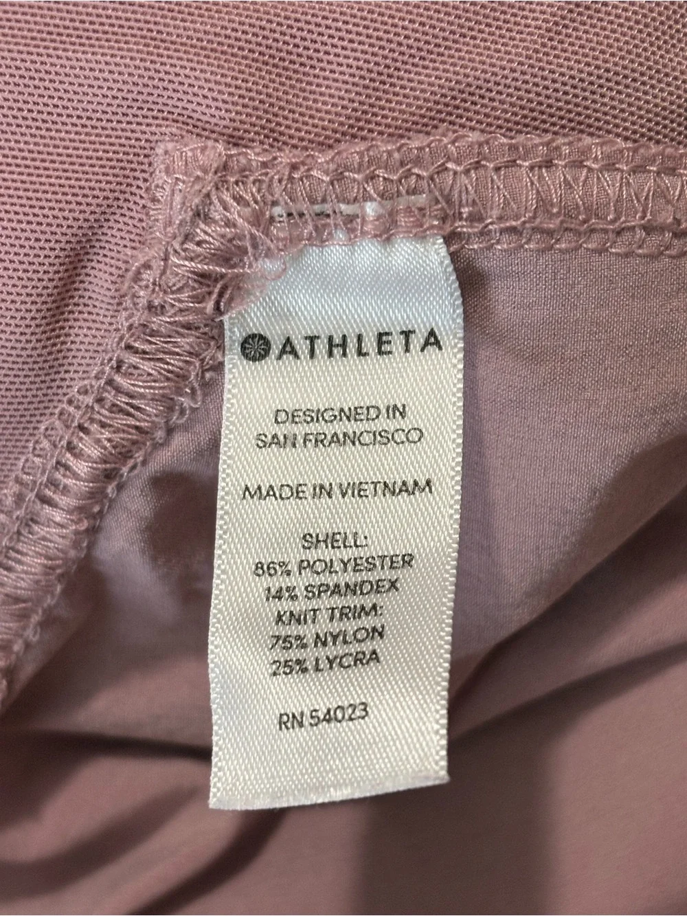 Athleta Dusty Rose pants